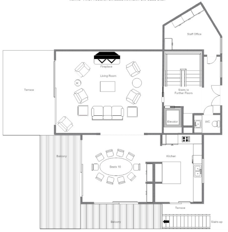 Chalet Norte Verbier Floor Plan 2